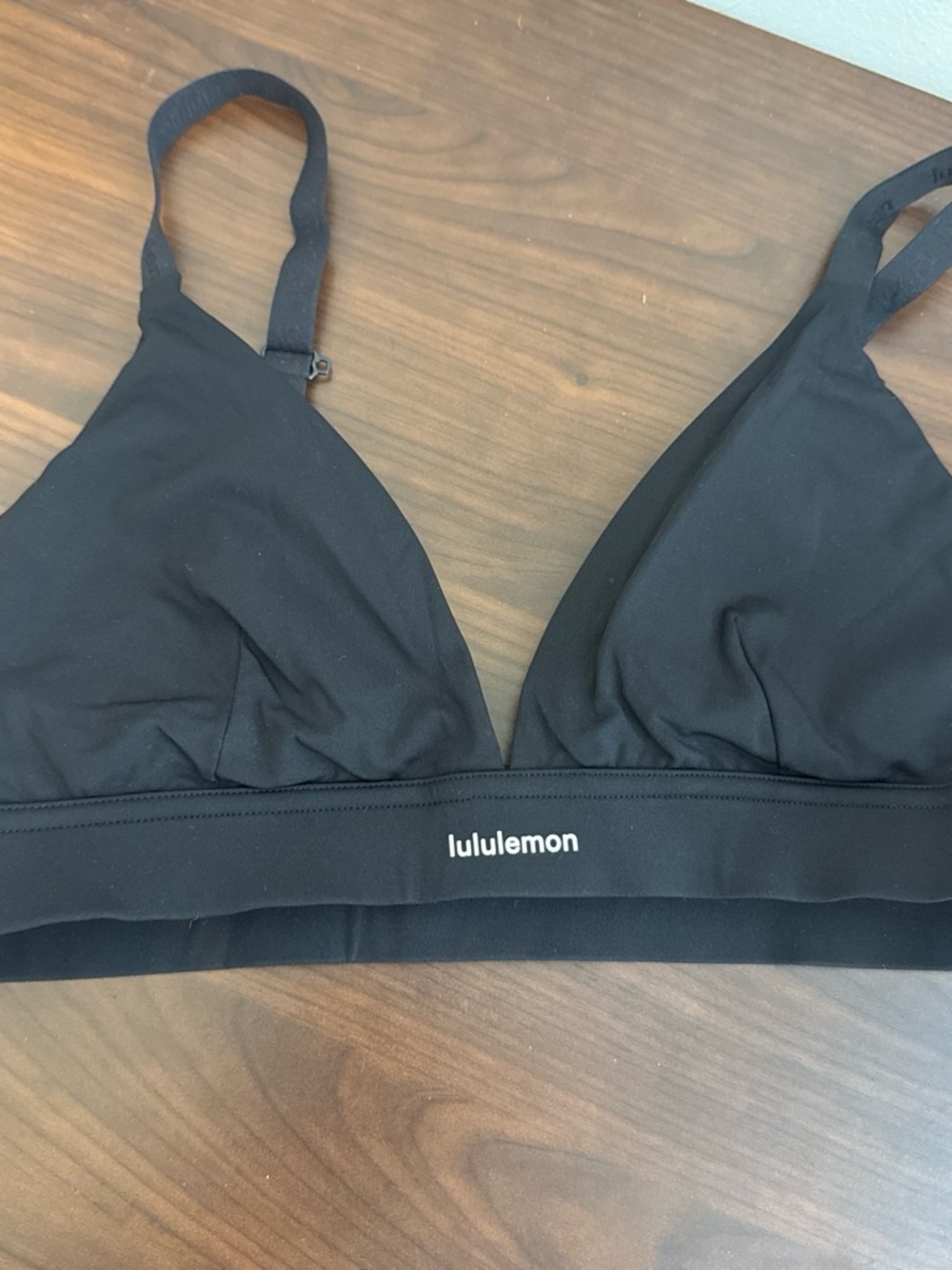 lululemon athletica Black Triangle Bralette - Lightweight Support